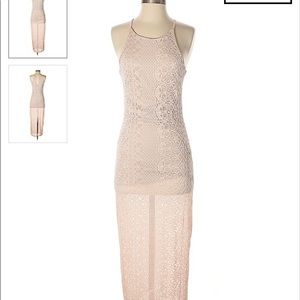 Lace maxi dress